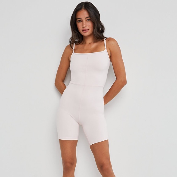 Aritzia Divinity Romper “Crystal Pink” - Picture 2 of 2